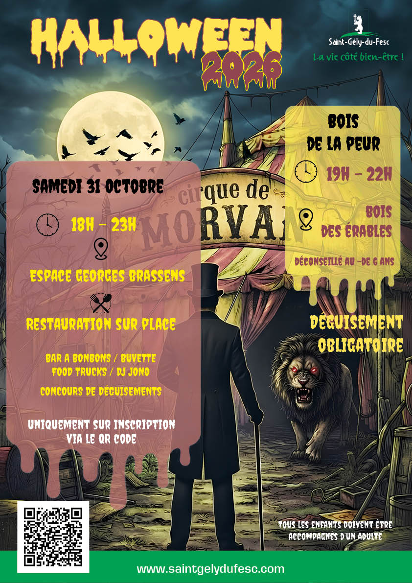 Affiche Halloween 2026